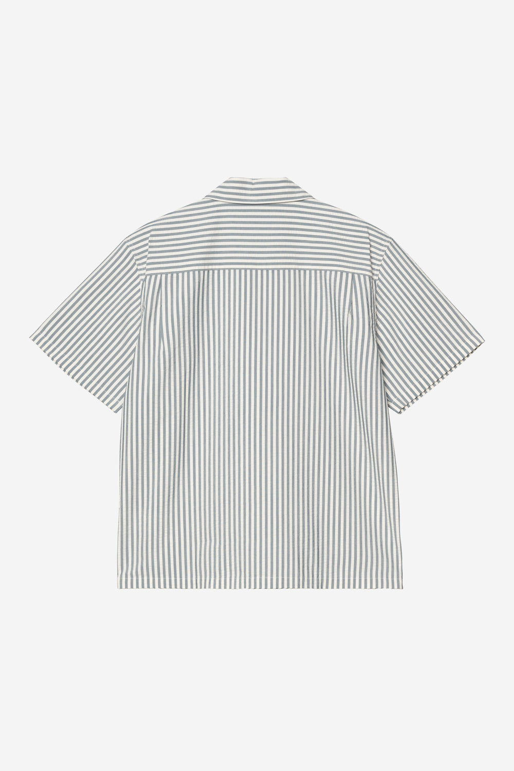 Men Carhartt WIP Short Sleeve Leavel Stripe Shirt