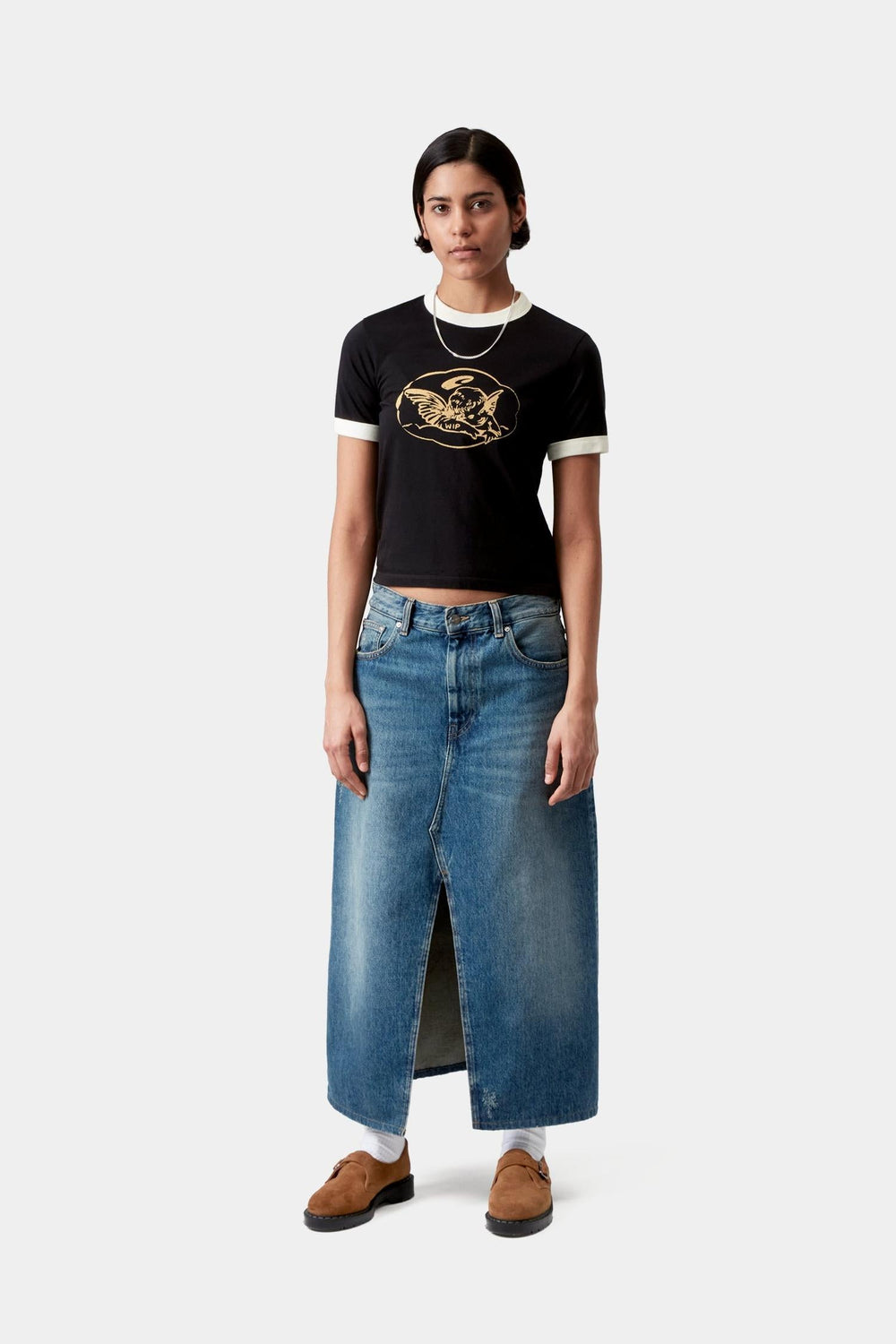 Women|Sale Carhartt WIP Reminiscing Ringer T-Shirt