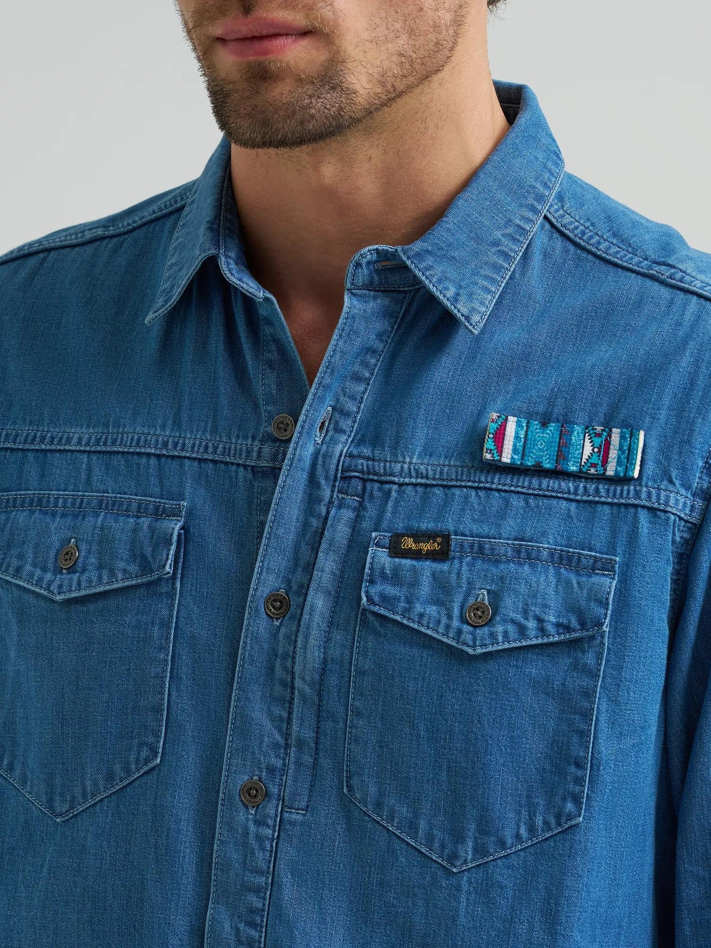 Chacos Chaco x Wrangler Long Sleeve Shirt - Long Sleeve Shirts s