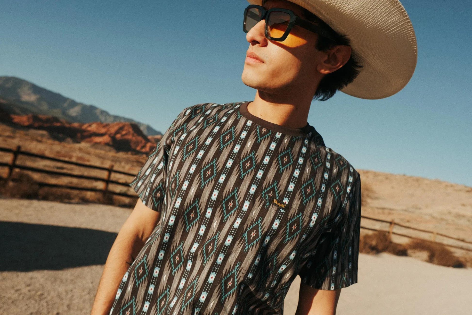 Chacos Chaco x Wrangler Pocket Tee - Short Sleeve Shirts s