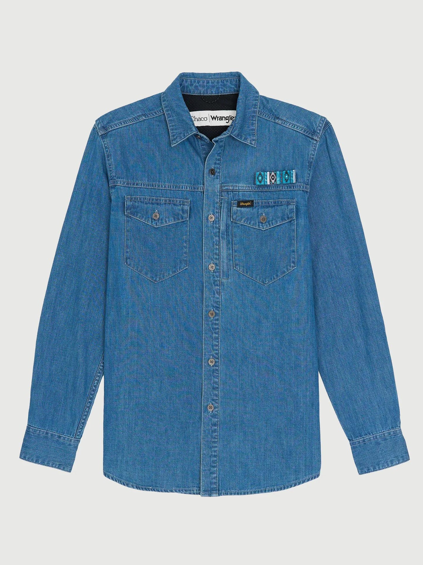 Mid Wash Denim,XS